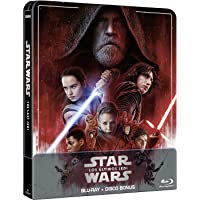Star Wars: Los últimos Jedi (Edición remasterizada) - Steelbook 2 discos (Película + Extras) [Blu-ray]